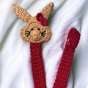 Crochet Pacifier Chain, Pacifier Strap, Pacifier Holder, Dummy Clip
