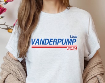 Lisa Vanderpump President Rules Election 2024 Shirt, Vote Shirt, Vanderpump Gift, Make America SUR, It's All Happening, Worm With A Mustache