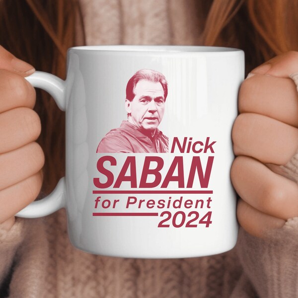 Nick Saban Etsy