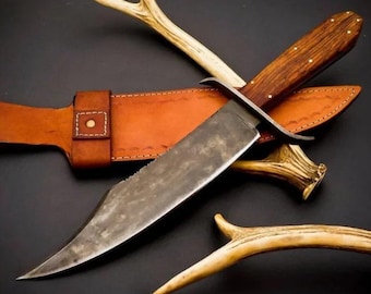 Juan Padillo BOWIE, Spring steel Forged, VINTAGE Replica W/ Hard wood Handle