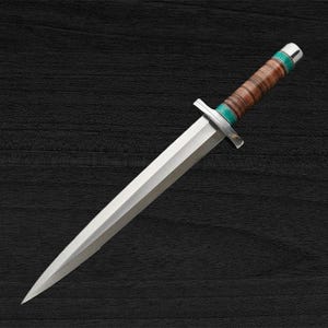 D2 steel Daggers fantasy daggers for men Arkansas Toothpick custom handmade daggers personalized gift for husband Best Gift For Him
