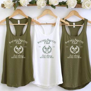 Last Swing Before the Ring Bachelorette Party Tank Tops, Tennis Bachelorette Shirts, Sports Bachelorette Party Shirt, Tennis Bach Club