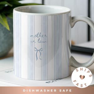Mother in Law Mug Gift for Mother's Day, Mother in Law Coffee Cup, Mother in Law Gift from Bride, MIL Gift from Daughter in Law