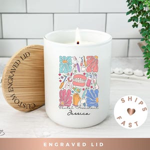 Dental Assistant Gift Personalized Candle Dental Assistant Appreciation Gift Dental Assistant Graduation Gift Candle Dental Assistant Candle