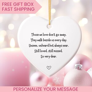 Sympathy, Sympathy gift, bereavement, bereavement gift, Family Loss, Memorial gift, Those we love don&#39;t go away, Loss gift, memorial quote.