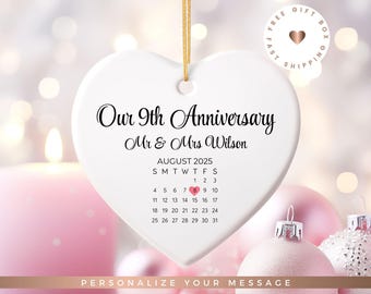9th Anniversary Gift Pottery Wedding Anniversary Traditional Gift