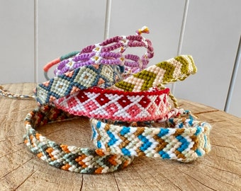 Handmade friendship bracelets