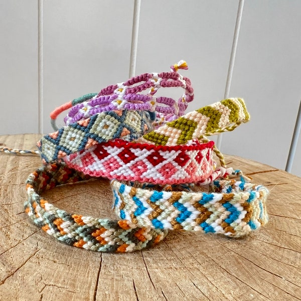 Handmade friendship bracelets