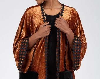 Kimono, Staubwedel, langer Staubwedel, bescheidene Mode