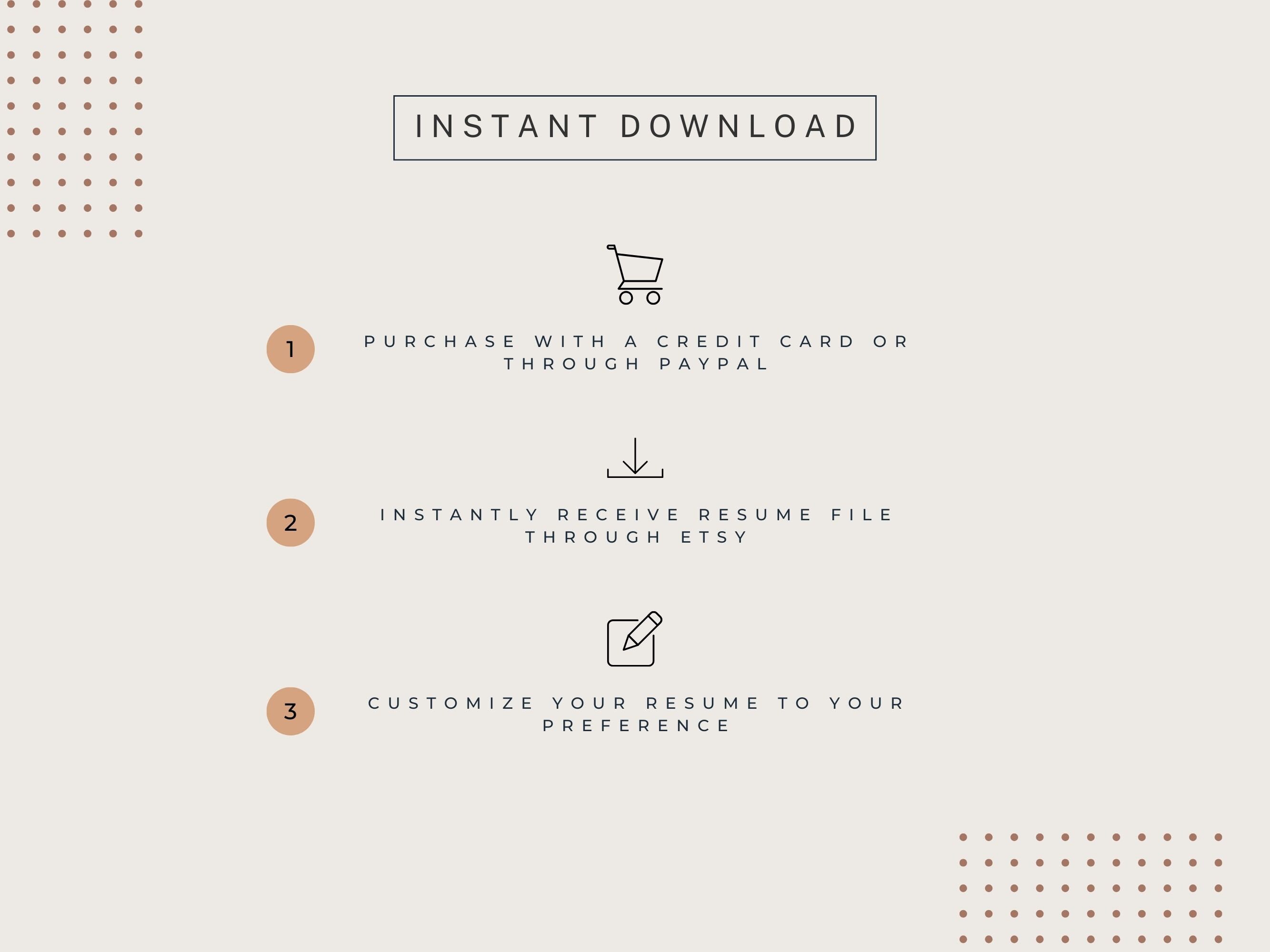 ATS Friendly Resume Template | CV Template for Word & Google Docs