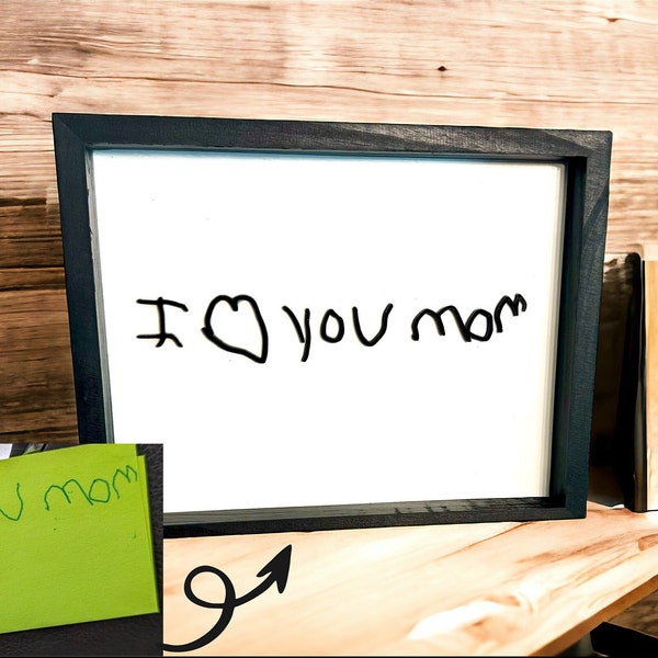 Custom Hand Written Canvas - Etsy