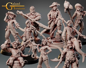 9 Model Pack - Fischer Bündel - in 8k - von Galaad