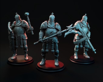 Heavy Troopers - in 12k - By HardWitch Games miniature