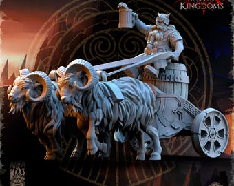 Dwarven Kingdoms Oktobeard Festwagen - in 12k- von The Beholder Miniatures