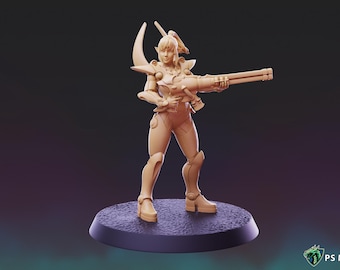 Galaxy Elves - Female Soldiers - 10 Models - 12k Resolution