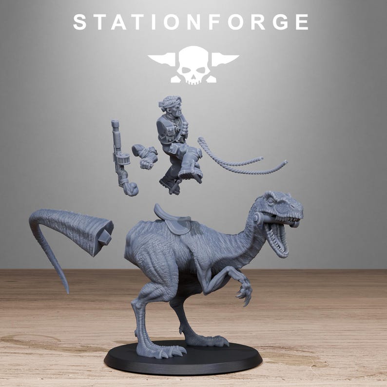GG Jungle Raptors 10 Models - in 12k - by Station Forge - Etsy