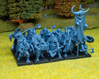 Norse Raiders - in 12K - by Highlands Miniatures