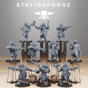 Frontliners Infantry - in 12k -  by Station Forge