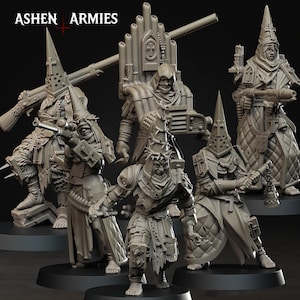 Bleeding Procession - Trench Pilgrims  - in 12k - by Ashen Armies