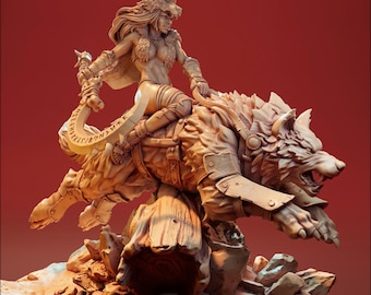 Ayizan Mordok - in 12k - By HardWitch Games miniature