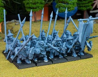 Steppe Goblins miniatures - in 12K - by Highlands Miniatures
