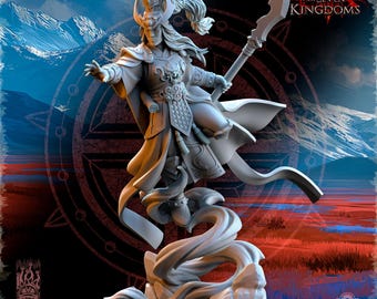 Longnu, the Eternal Princess -  in 12k - by The Beholder Miniatures