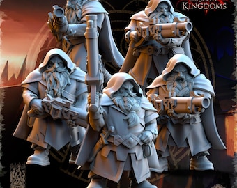 Dwarven kingdom sharpshooters - 12k by behoIder miniatures