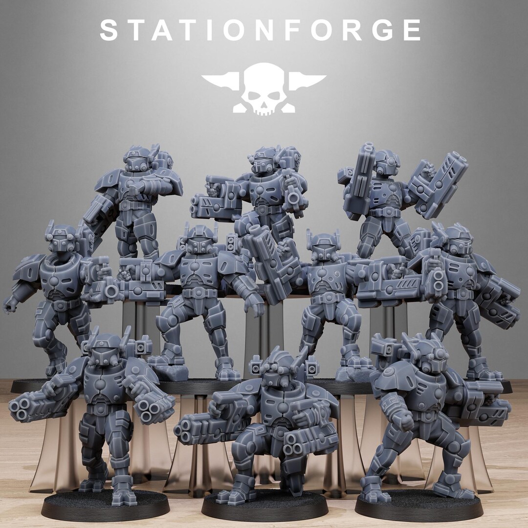 Tarion Heavy Armored - in 12k - by Station Forge - Etsy
