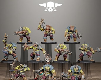 Orkaz Wild Squad - in 12k - by Station Forge