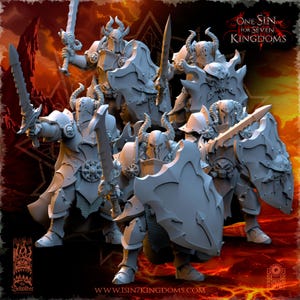 Realms of Mayhem Warriors with Swords - in 12k- by Beholder