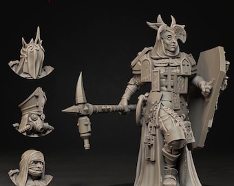 Bullet Crusade | Bleeding Procession - Castigator (Hammer)  - in 12k - by Ashen Armies