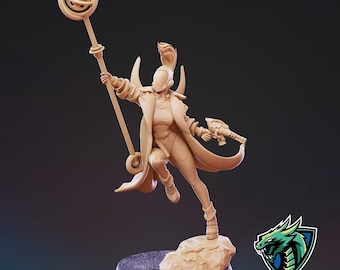 Galaxy Elves - Female Gangster Magician Pose 2 - 12k Resolution PSMinis