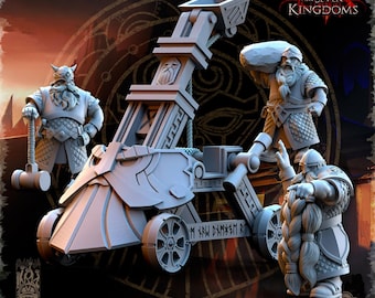 Catapulta de los Reinos Enanos -12k - por The Beholder Miniatures