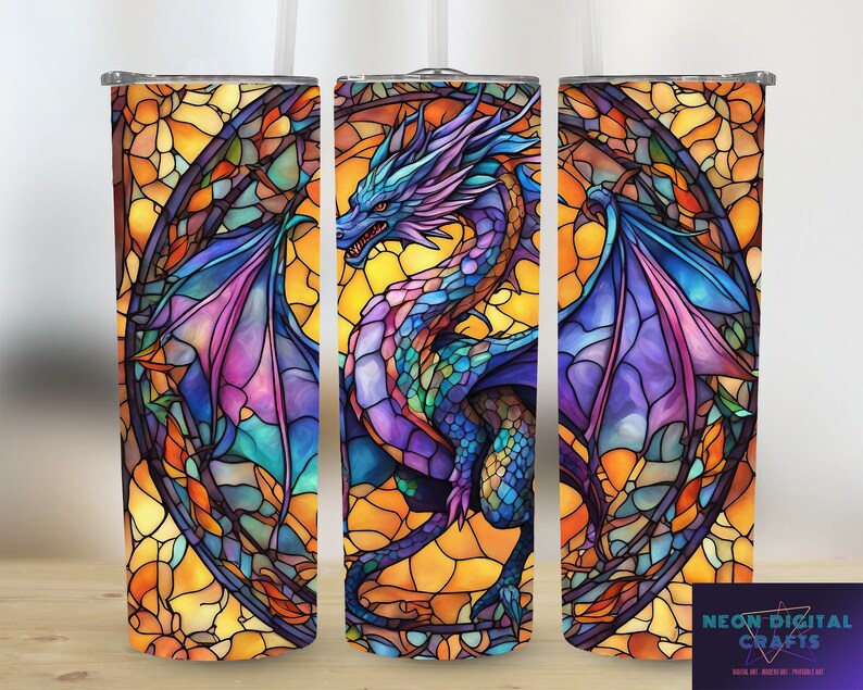 Bird Stained Glass Sublimation Designs Stained Glass Etsy Canada