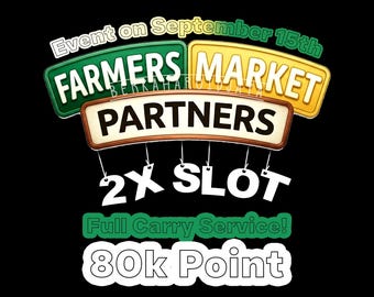 Coming On Sept. 15th (2x slot) Monopoly_Go FARMERS MARKET PARTNERS Event