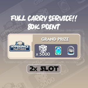 Full Carry HYPERSPACE Partners Event (2 slot) Monopoly_Go event on June 17th