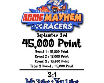 Monopoly_Go ACME MAYHEM RACERS Wydarzenie 15 tys. punktów/runda – 3 września Tycoon Racer