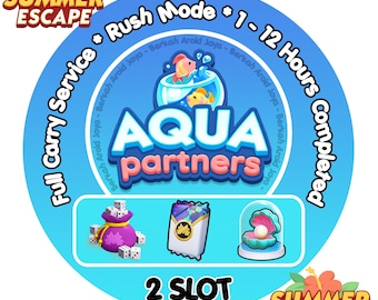 AQUA Partners (2 SLOT) MONOPOLY_GO Événement Pertners le 8 juillet