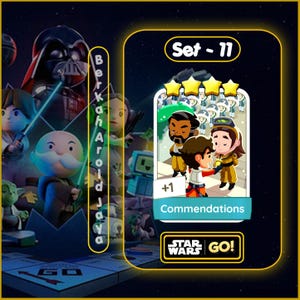 表彰 - Monopoly_ Go_Stickers 4 つ星 (セット 11) スターウォーズ アルバム - 今すぐ送信!!