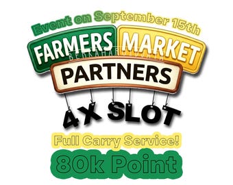 4x Slot FARMERS MARKET PARTNERS | Monopoly_Go Event on Sept. 15th