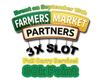 3x Slot FARMERS MARKET PARTNERS | Monopoly_Go Event on Sept. 15th