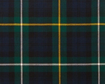 Campbell of Argyle tartan moderne laine tartan tissu lavable en machine pour un excellent kilt écossais pour hommes et femmes sur mesure écossais