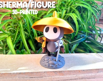 Figura stampata in 3D Sherma, Silksong, Hollow knight Silksong