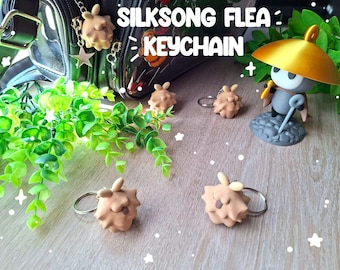 Silksong Flea Keychain, Hollow knight silksong, flea, Hornet, gift, videogame, keychain