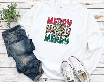 Merry Merry Merry Lightning Bolt