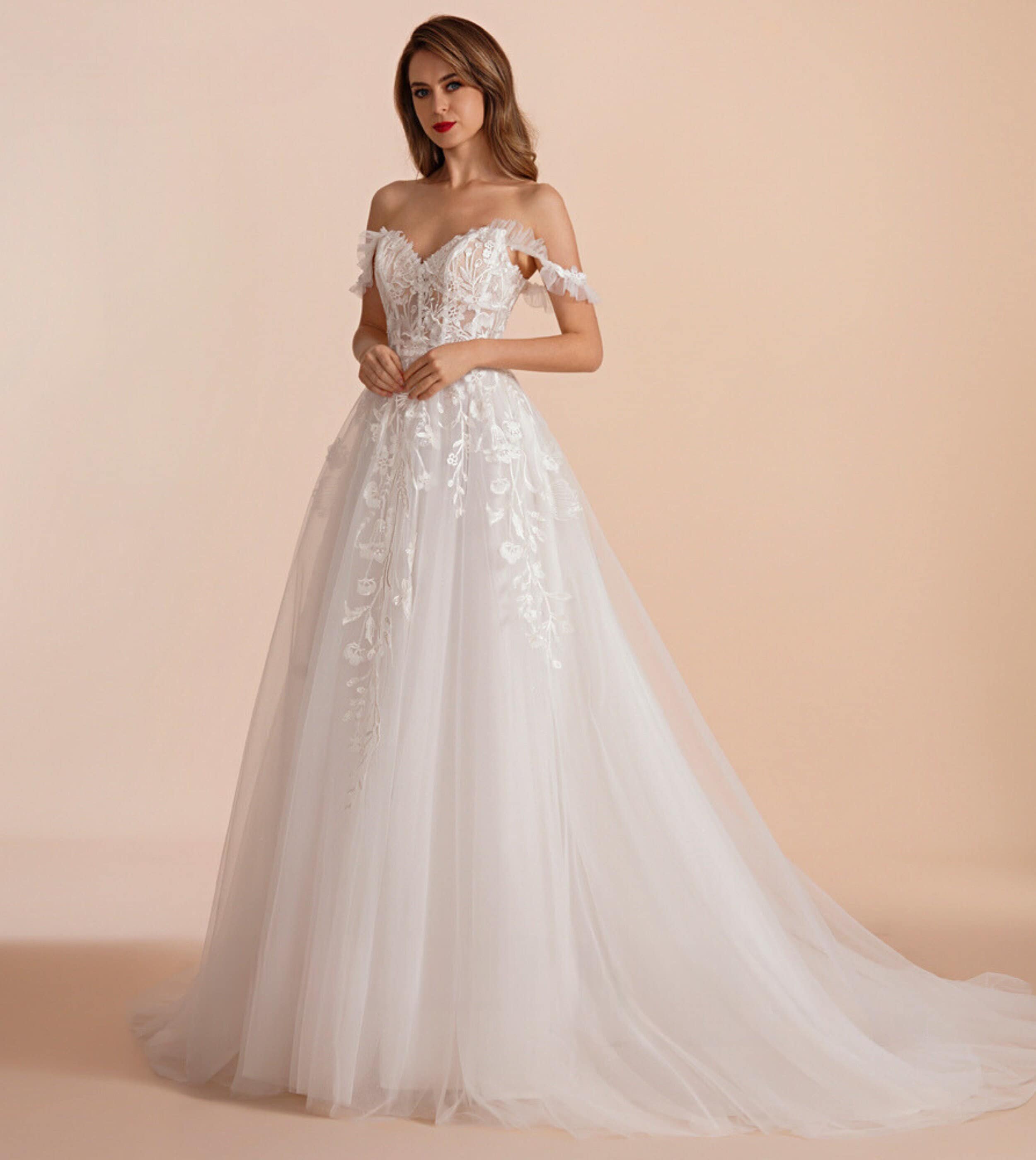 White a hotsell line gown