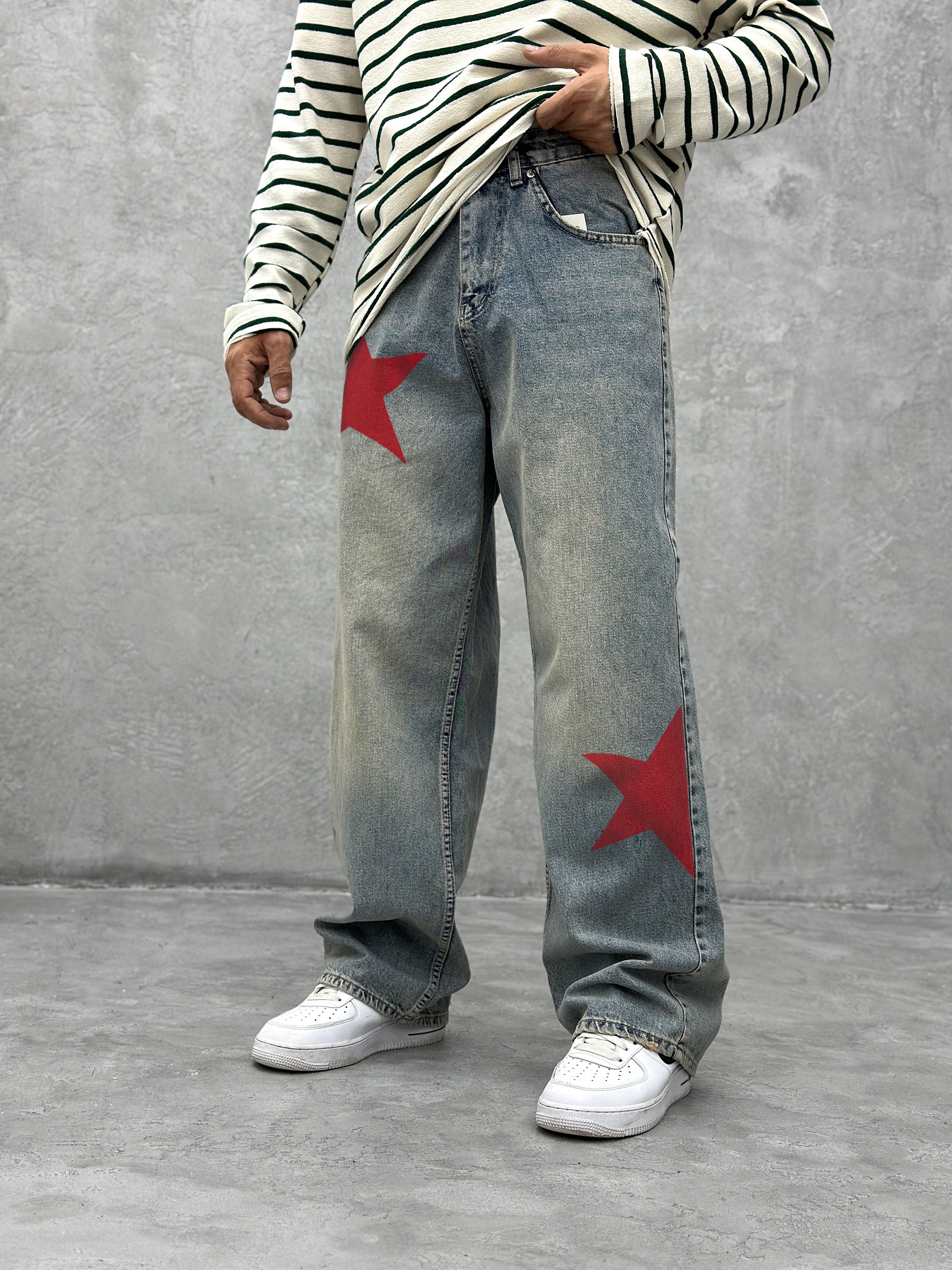 Star Baggy Jeans 