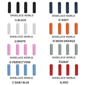 Bullet Tip Metal Screw On Aglets DIY Classic Lace Tips Premium Shoelace Cord Ends 24mm Ships Out From The USA Next Day