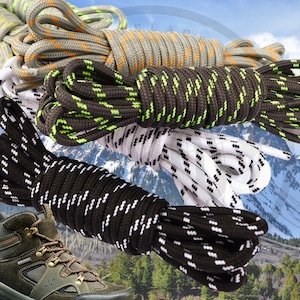 Curated visual reference: Picture Idea: Rope Boot New Hiking 2026 Shoelaces 3 16 Inch Durable