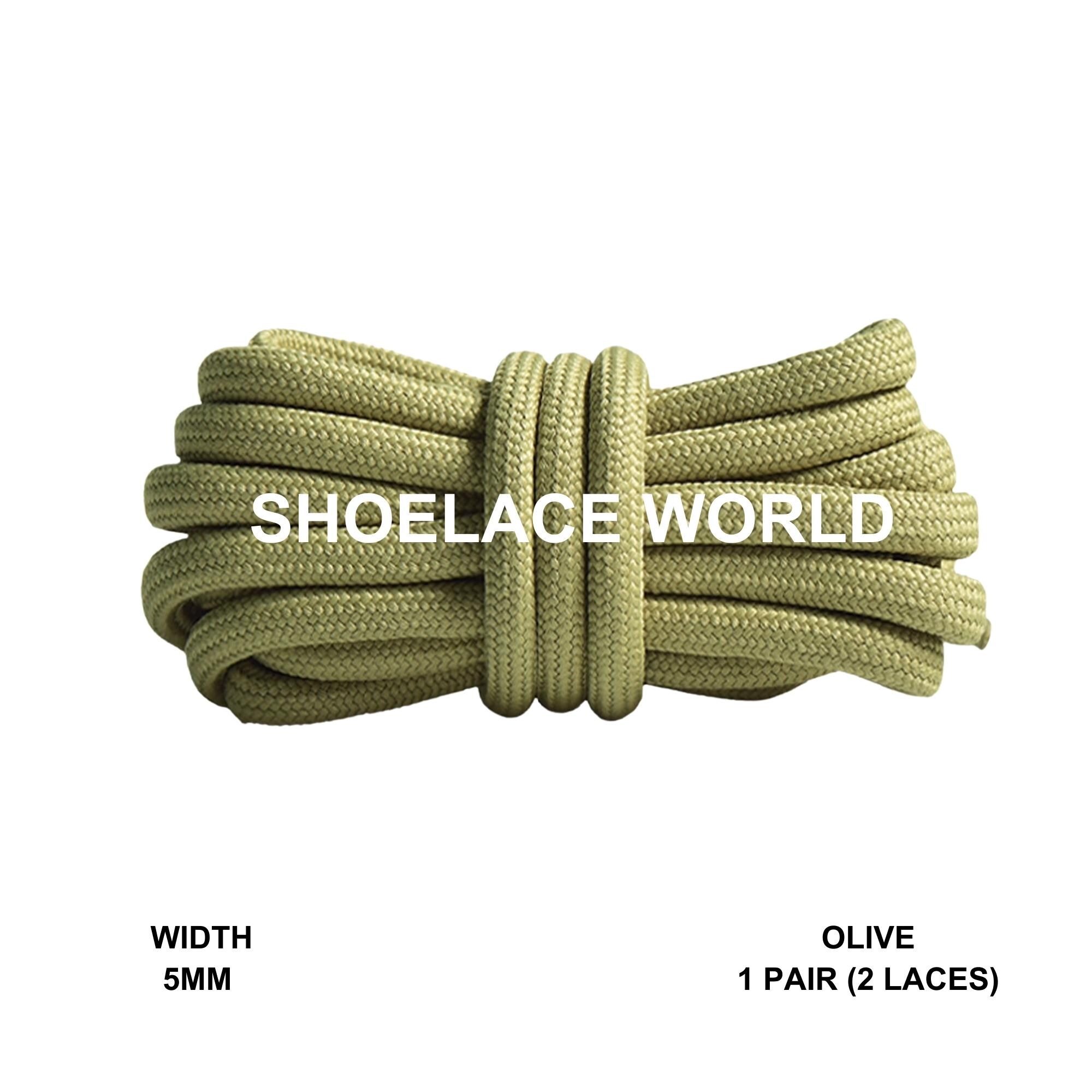 Olive Shoelaces